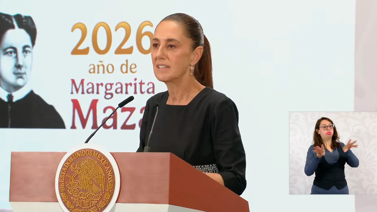 La presidenta Claudia Sheinbaum Pardo