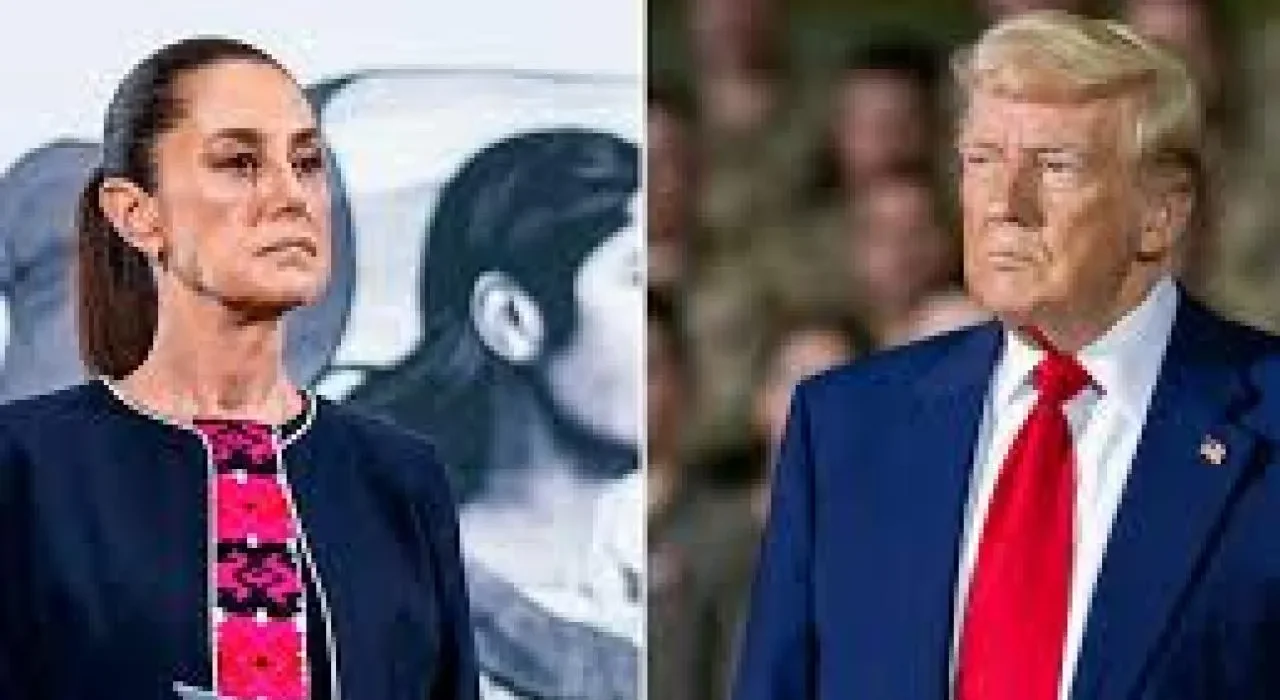 Sheinbaum y Trump