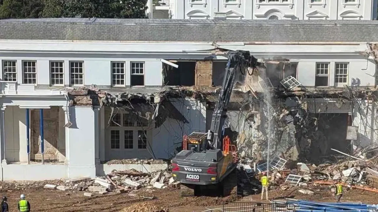 Trump solicita retomar construcción del salón de la Casa Blanca tras incidente de seguridad