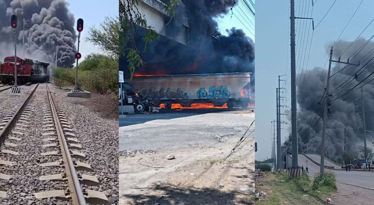 Accidente entre tren y vehículo de carga deja dos personas sin vida