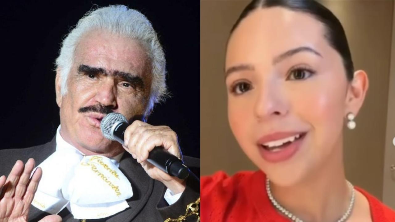 Ángela Aguilar y Vicente Fdz
