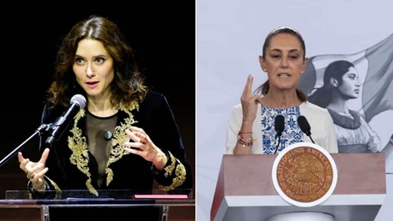 Ayuso desata debate histórico y Sheinbaum defiende la identidad cultural de México
