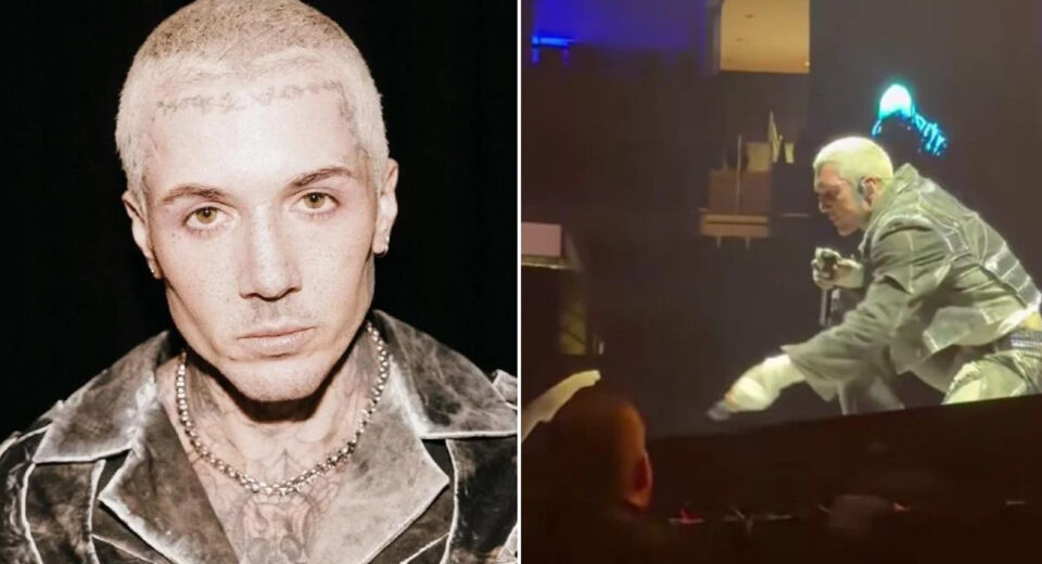 Celular lanzado al escenario deja lesionado a Oli Sykes durante concierto de Bring Me The Horizon