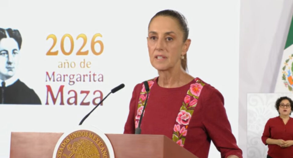 La presidenta Claudia