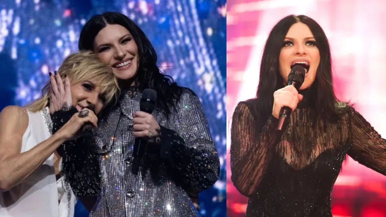 Pausini cumple sueño en CDMX y canta con Ana Torroja