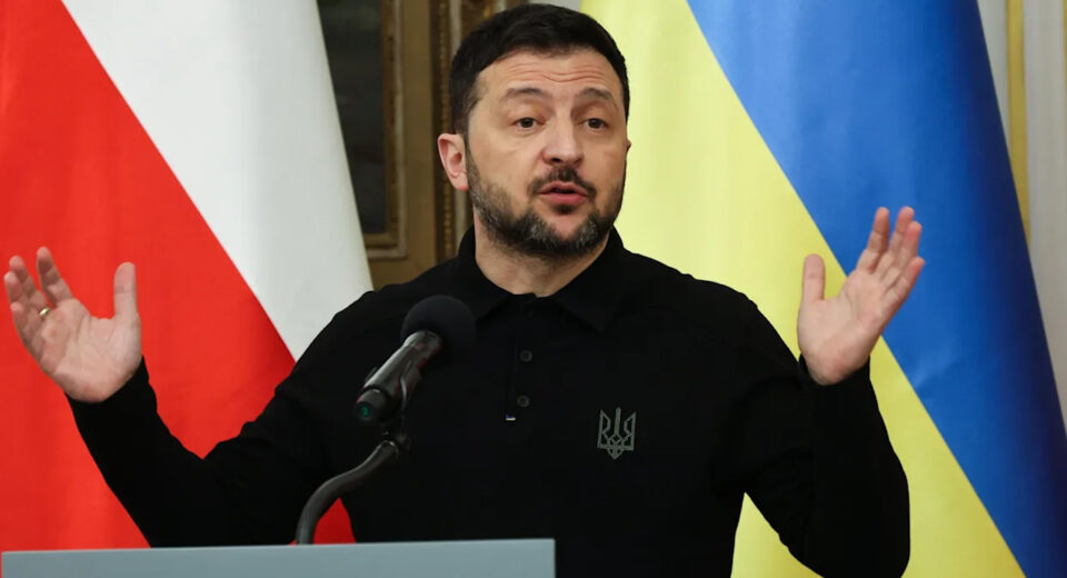 El presidente ucraniano