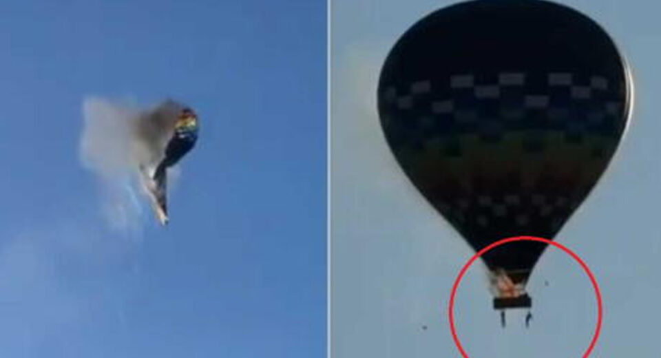 Incendio en globo aerostático provoca fatal accidente en Brasil; reportan 8 víctimas mortales
