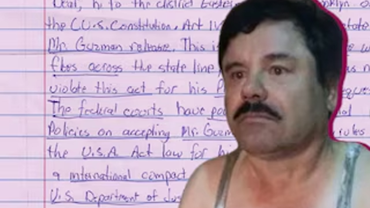 Joaquín ‘El Chapo’ Guzmán envía otra carta a juez de EU y solicita ser trasladado a México