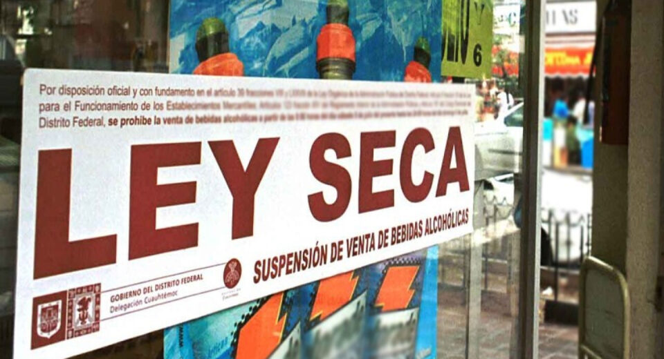 Ley Seca en CDMX