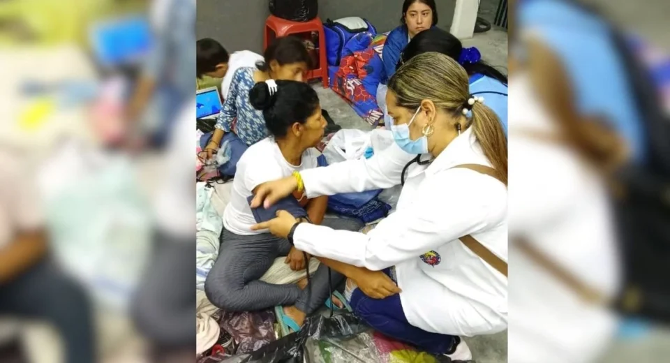 Médicos y rescatistas