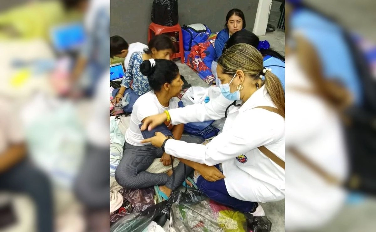 Médicos y rescatistas