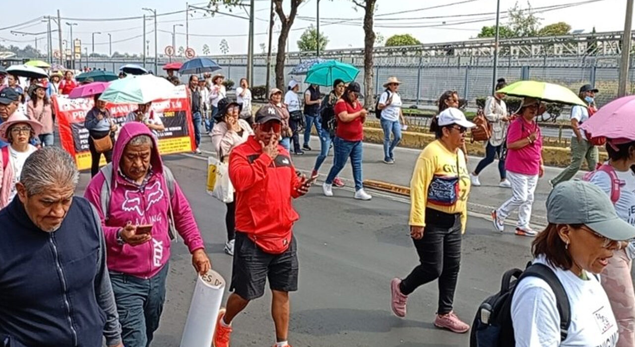 Protestas magisteriales provocan operativo especial en puntos estratégicos de la capital