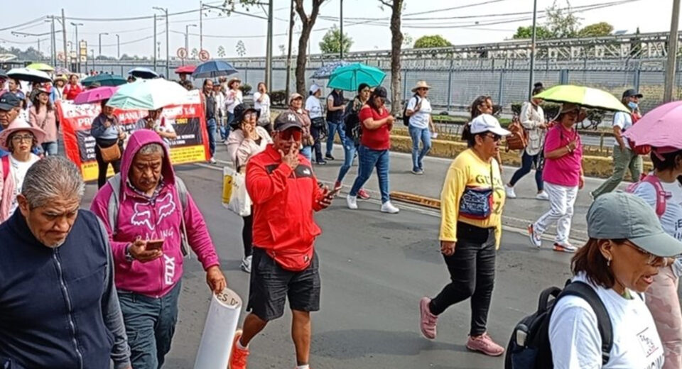 Protestas magisteriales provocan operativo especial en puntos estratégicos de la capital