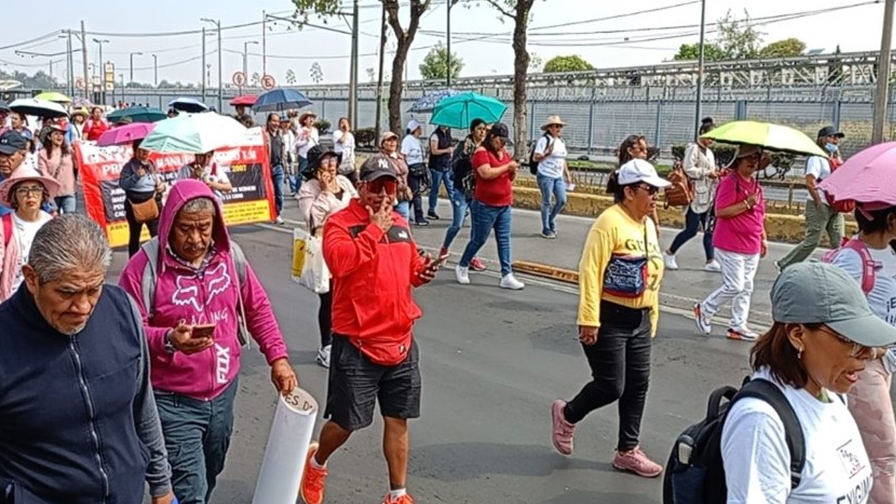 Protestas magisteriales provocan operativo especial en puntos estratégicos de la capital