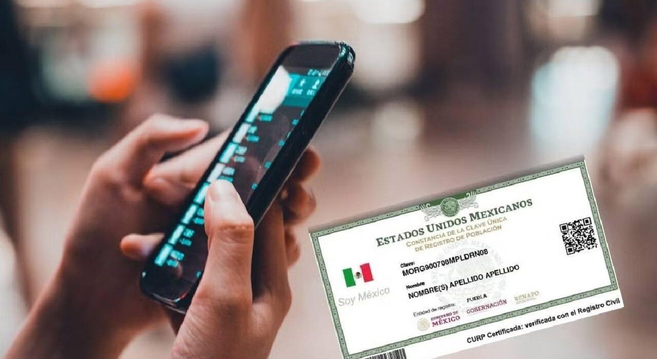 Registro de celular con CURP