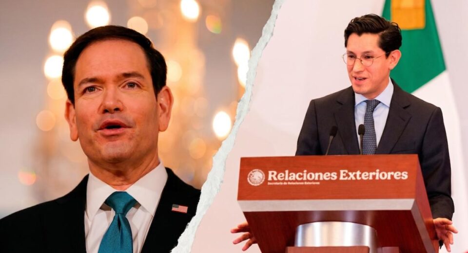 Roberto Velasco y Marco Rubio