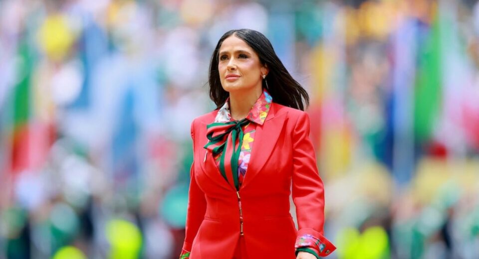 Salma Hayek asistió al Mundial 2026
