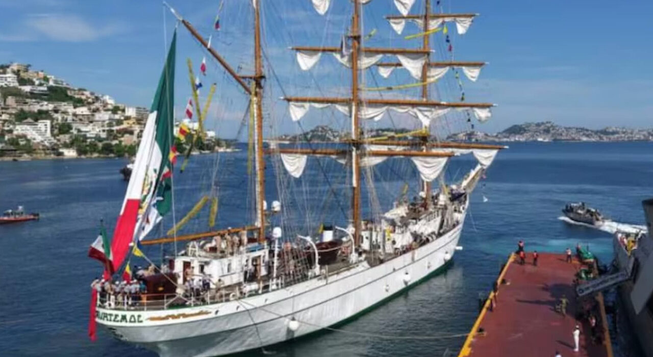 Tras reparaciones y pruebas en el mar, el Buque Cuauhtémoc alista su regreso con el crucero Pacífico Norte 2026