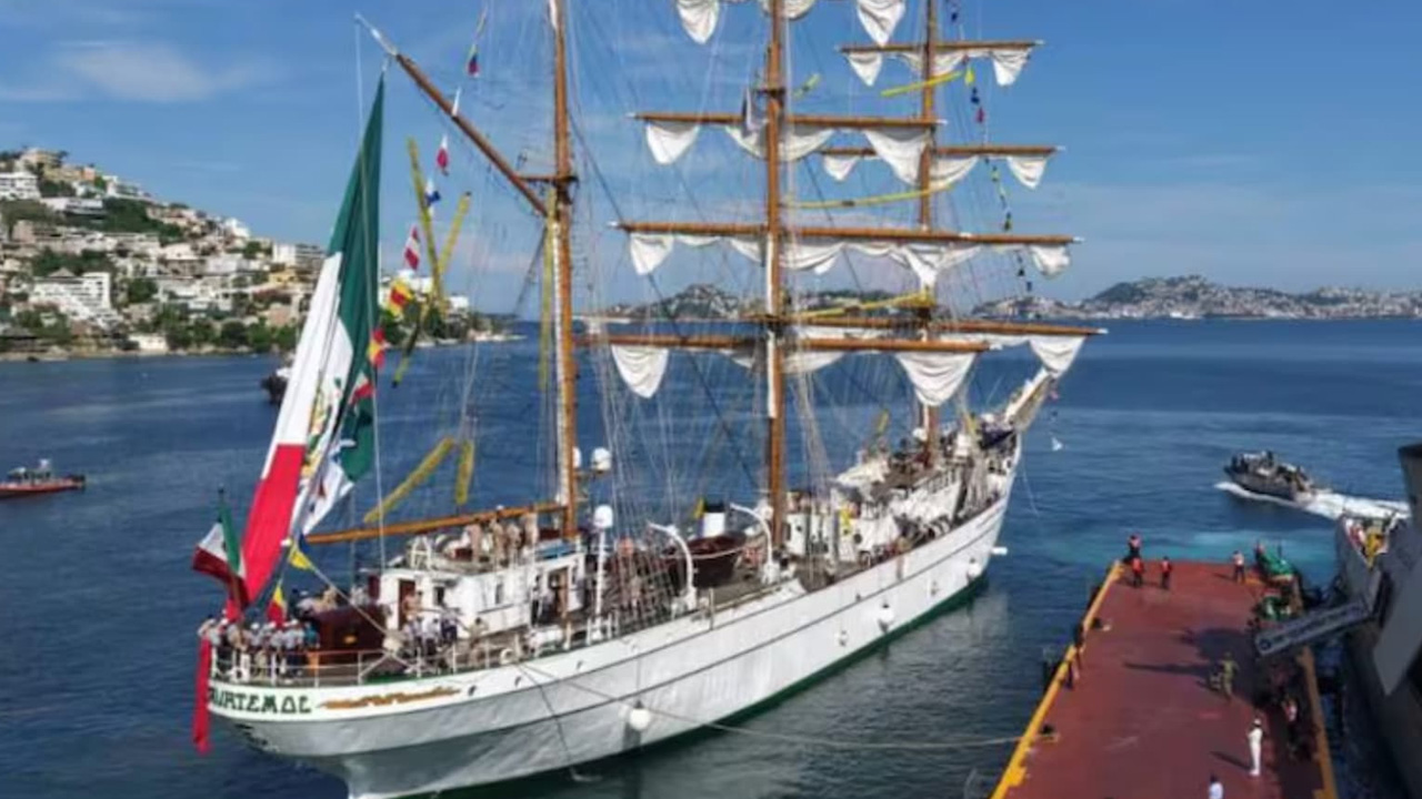 Tras reparaciones y pruebas en el mar, el Buque Cuauhtémoc alista su regreso con el crucero Pacífico Norte 2026