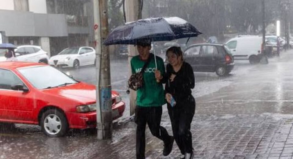 CDMX activa Alerta Amarilla por lluvias y posible caída de granizo en cuatro alcaldías