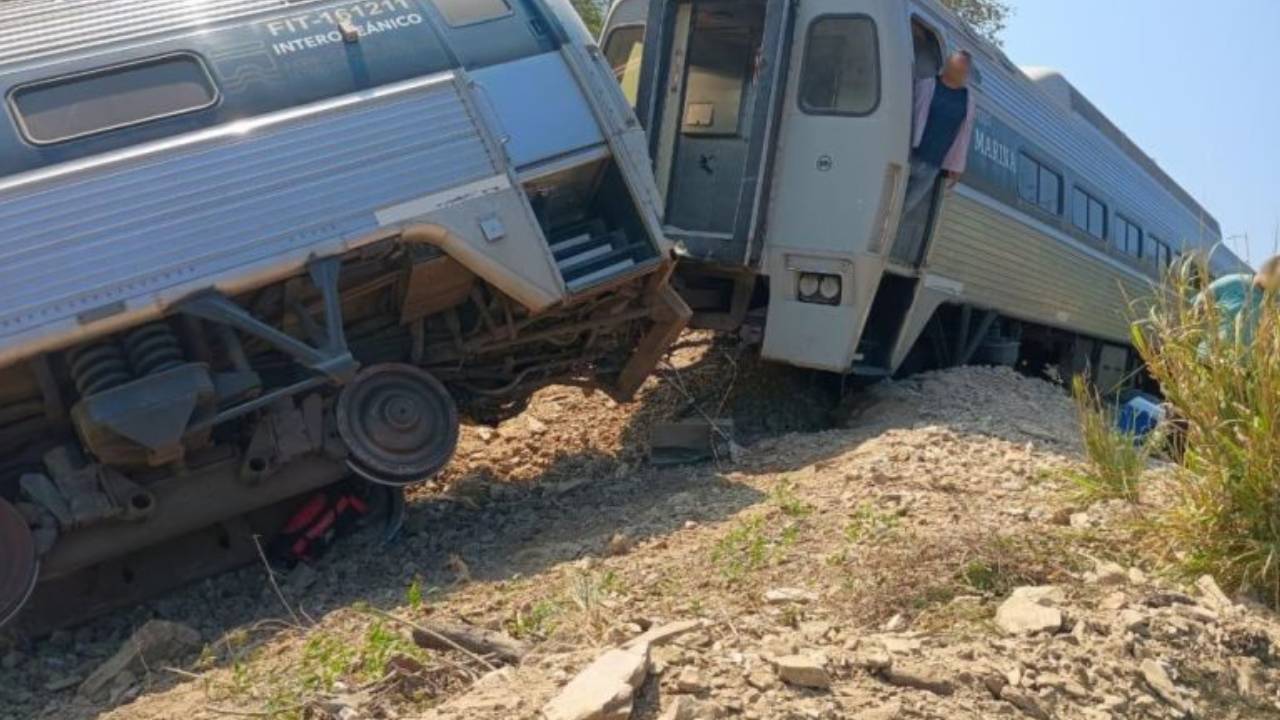 Nuevo descarrilamiento del Tren Interoceánico ocurre en el mismo tramo donde murieron 14 personas en Oaxaca