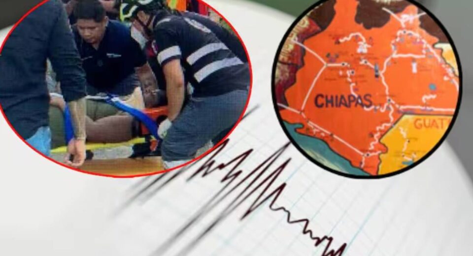 Protección Civil confirma saldo blanco tras sismo de 7.4 en Chiapas; reportan dos lesionados