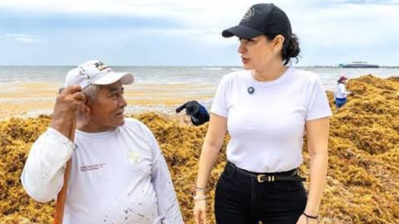 Quintana Roo intensifica estrategia contra el sargazo; prioridad es retirarlo antes de que llegue a las playas