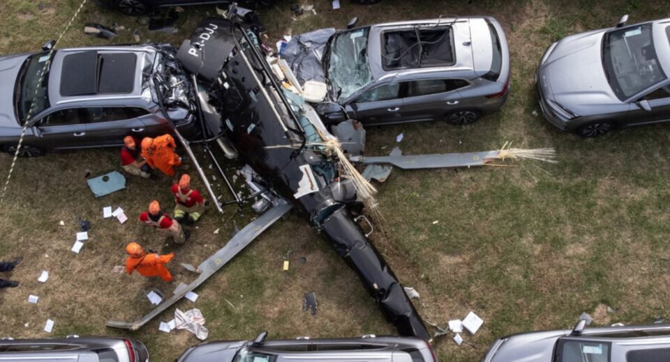 Revelan que helicóptero de Oliver Tree voló sin ser detectado antes del fatal choque en Brasil