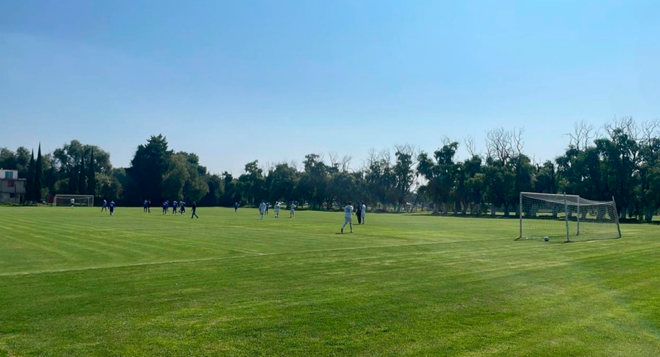 Santa Bárbara, cancha de fut