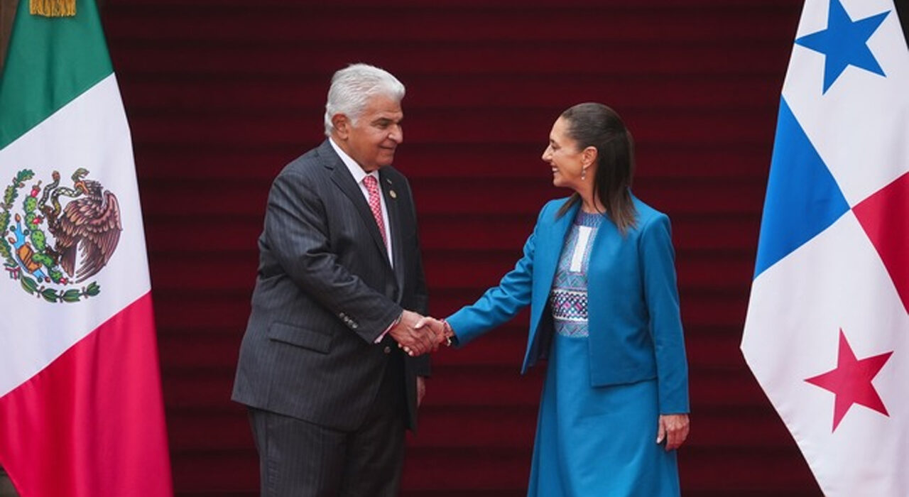 Sheinbaum y José Raúl Mulino