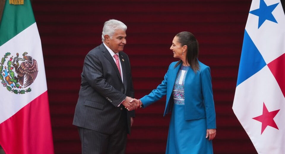 Sheinbaum y José Raúl Mulino