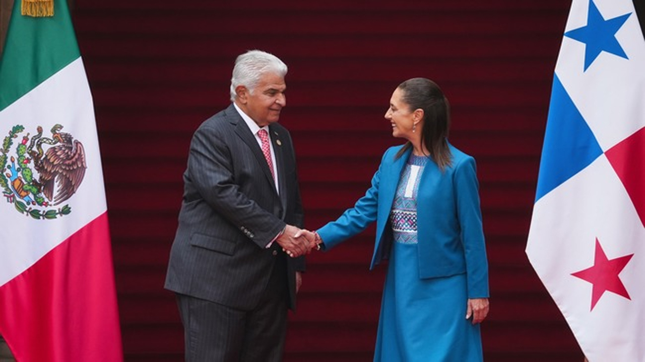 Sheinbaum y José Raúl Mulino