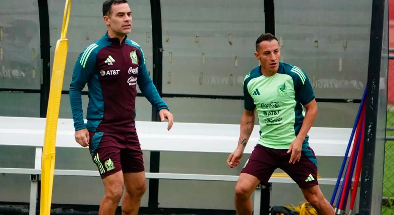 Andrés Guardado y Rafa Márquez