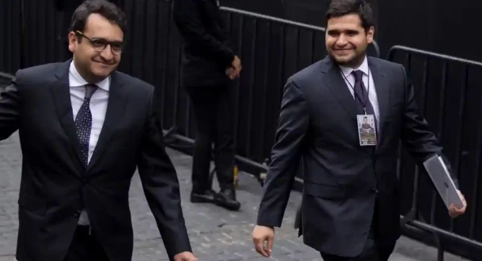 Andy y Gonzalo López Beltrán