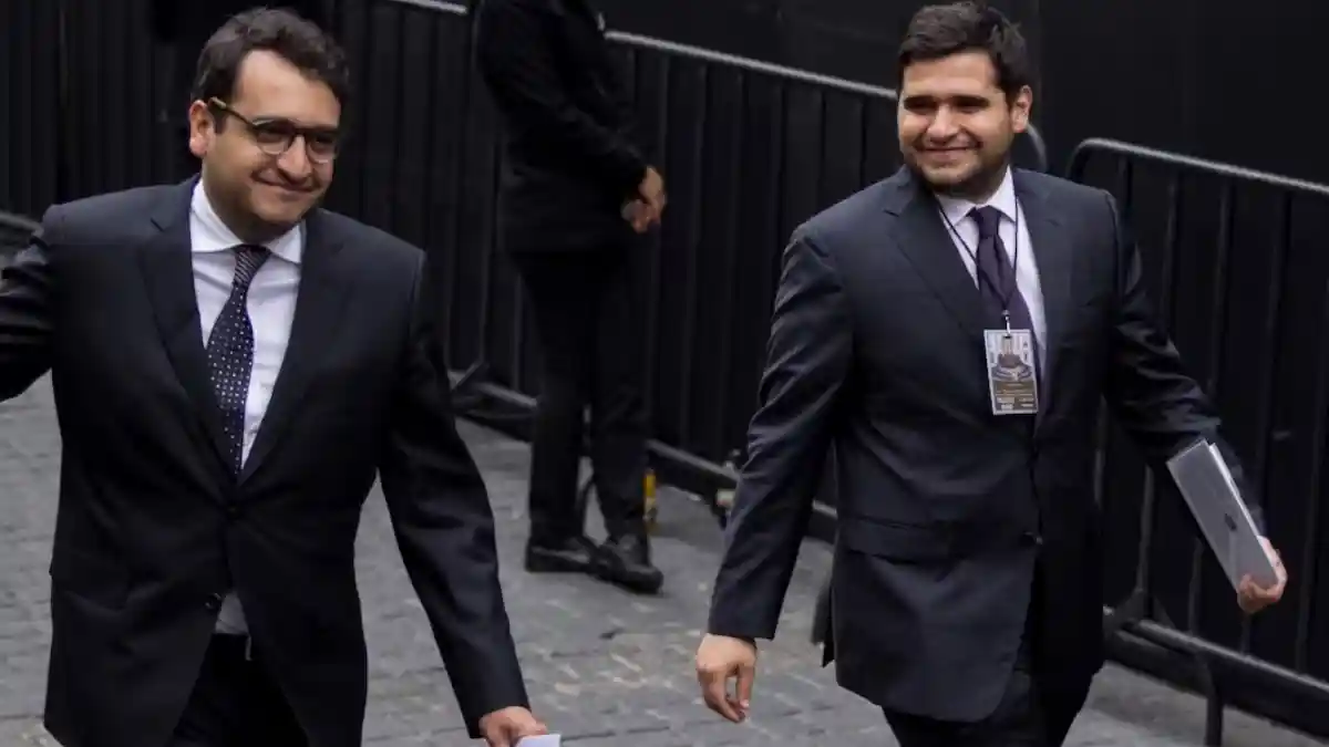 Andy y Gonzalo López Beltrán