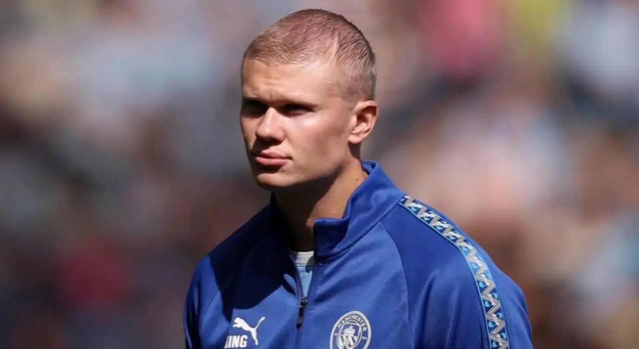 Erling Haaland cambia su icónica melena