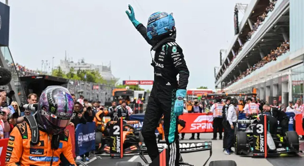 George Russell sorprende y saldrá primero en la Sprint de Países Bajos; ‘Checo’ Pérez, penúltimo