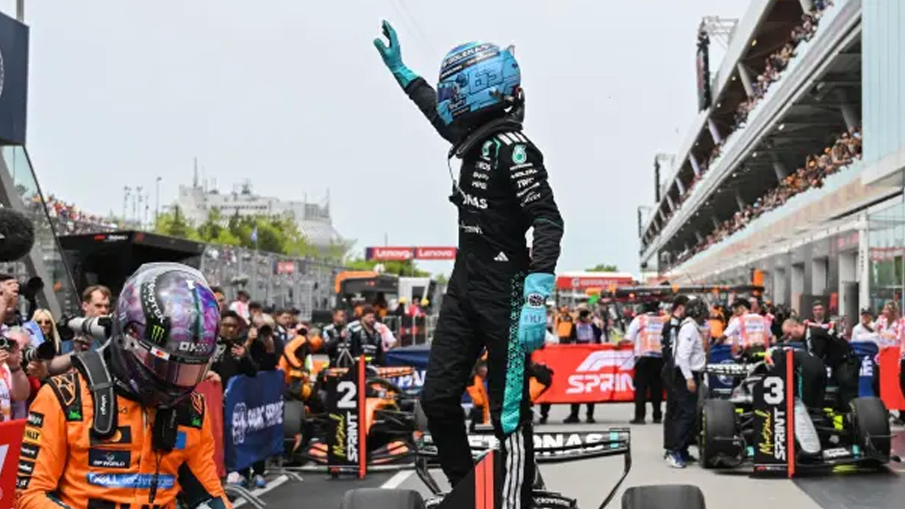 George Russell sorprende y saldrá primero en la Sprint de Países Bajos; ‘Checo’ Pérez, penúltimo