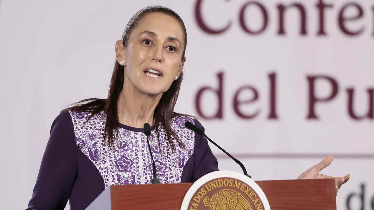 La presidenta Claudia