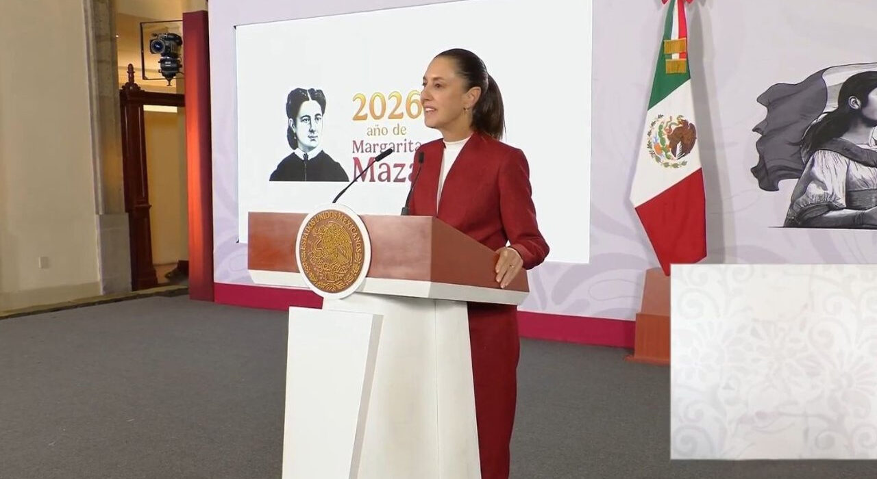 La presidenta Claudia Sheinbaum