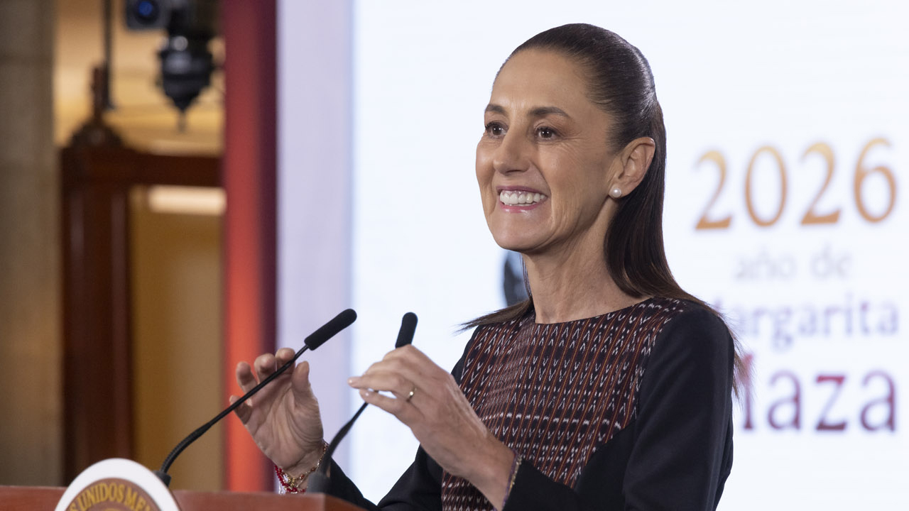 La presidenta Claudia