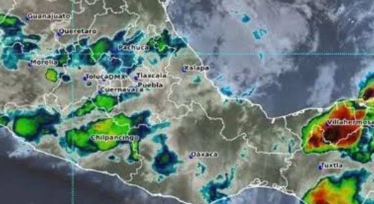 México bajo alerta por fuertes lluvias: tormentas, granizo y actividad eléctrica golpearán varios estados