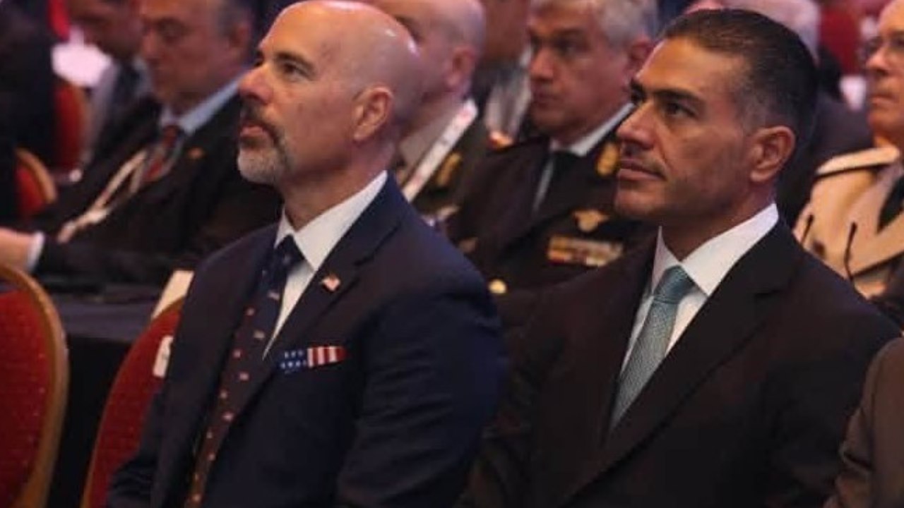 Sheinbaum revela por qué Harfuch asistió a evento de la DEA en Argentina