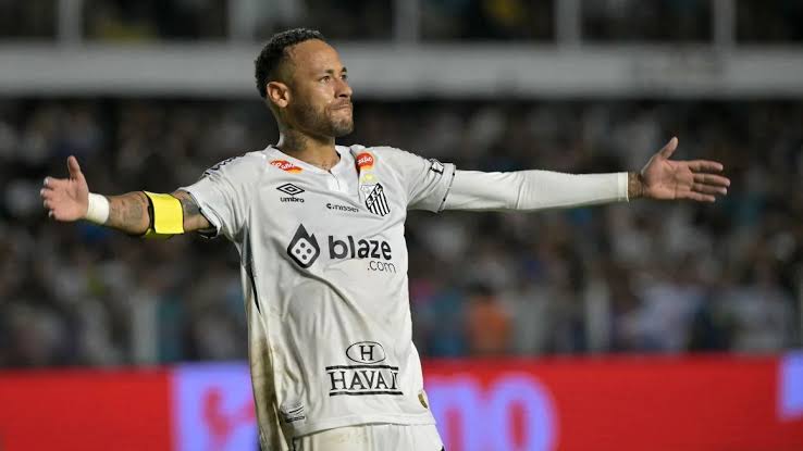 Neymar en Santos